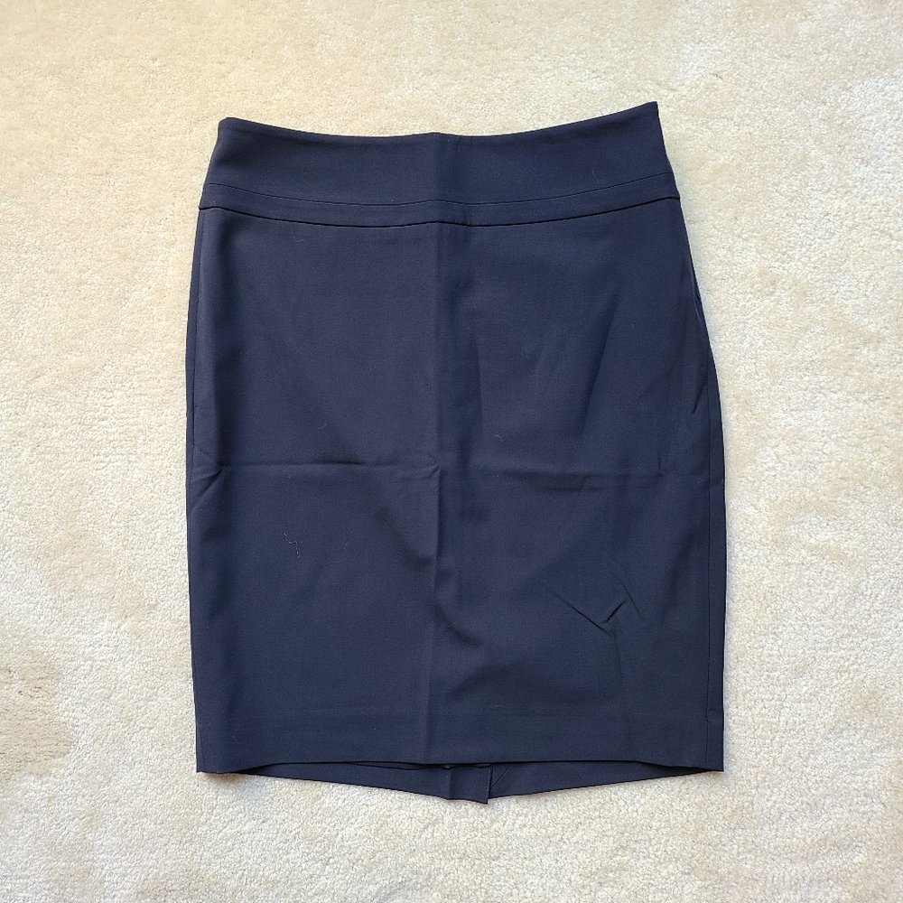 NWT The Limited Pencil Skirt Navy Size 4